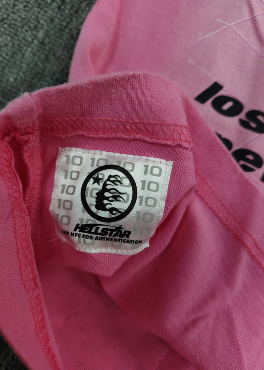 Hellstar Pink Graphic T-Shirt