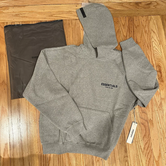 ESSENTIALS Fear of God Hoodie Dark Oatmeal